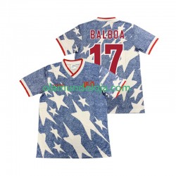 Camisola Estados Unidos BALBOA 17 Retro Homem Equipamento Segundo 1994 Manga Curta